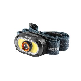   NEBO NEB-HLP-1005-G MYCRO 500 fejlámpa, 500-30 lumen, újratölthető, IPX4, állítható dőlésszög