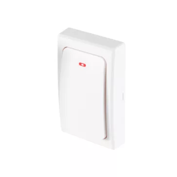   Home NVKP 01 elem nélküli távkapcsoló, csengők és hálózati kapcsolók bővítéséhez, 120 m hatótáv, víznek fokozottan ellenálló, kinetikus energia
