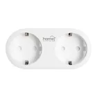 Home NVS 32 PRO SMART elosztó, SMART LIFE alkalmazással távolról vezérelhető, 2 db földelt aljzat gyermekvédelemmel, Wi-Fi 2,4 GHz 802.11 b/g/n