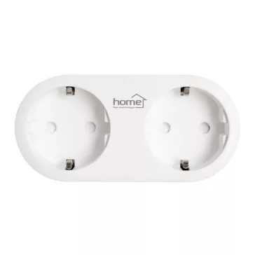   Home NVS 32 PRO SMART elosztó, SMART LIFE alkalmazással távolról vezérelhető, 2 db földelt aljzat gyermekvédelemmel, Wi-Fi 2,4 GHz 802.11 b/g/n