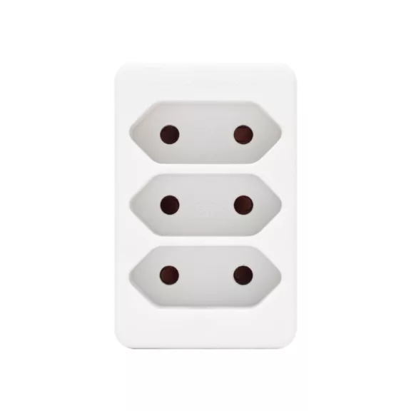 Home NV 23/WH hálózati elosztó, 3 EURO aljzat gyermekvédelemmel ellátva, max. 3 x 500 W, fehér Home NV 23/WH hálózati elosztó, 3 EURO aljzat gyermekvédelemmel ellátva, max. 3 x 500 W, fehér