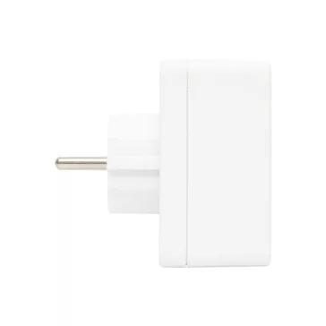   Home NV 23/WH hálózati elosztó, 3 EURO aljzat gyermekvédelemmel ellátva, max. 3 x 500 W, fehér