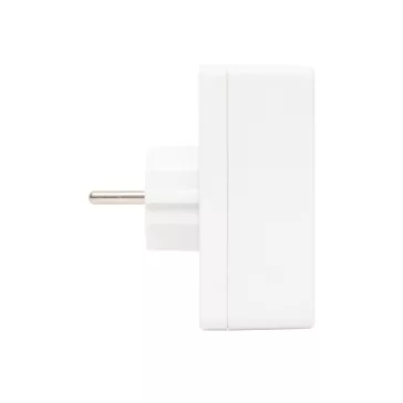   Home NV 24/WH hálózati elosztó, 4 EURO aljzat gyermekvédelemmel ellátva, max. 4 x 500 W, fehér