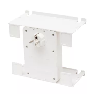   Home NV 4 USB tálcás USB-s elosztó, 4 földelt aljzat, 4 USB aljzat össz 2,4A, elforgatható csatlakozódugó, max.3680W