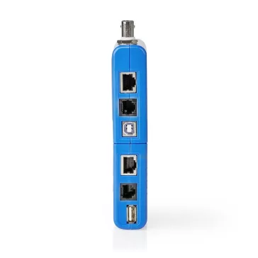   Nedis LAN kábel teszter RJ45, RJ11, BNC és USB AB NWCTM100BU