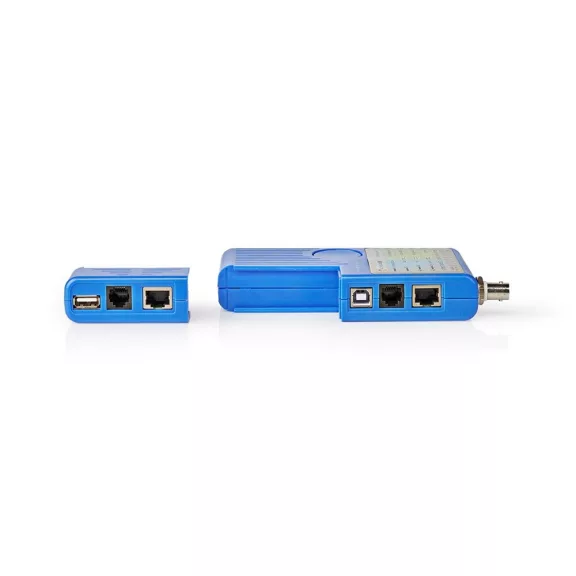 Nedis LAN kábel teszter RJ45, RJ11, BNC és USB AB NWCTM100BU