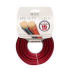 Hangszórókábel 2 x 0,5 mm² 15 m