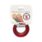 Hangszórókábel 2 x 0,5 mm² 5 m