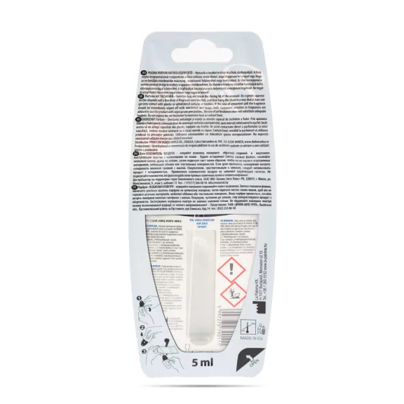Illatosító - Paloma Parfüm Liquid - Sport - 5 ml