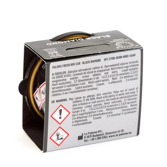 Illatosító - Paloma Fresh box - Black Diamond - 25 g Illatosító - Paloma Fresh box - Black Diamond - 25 g