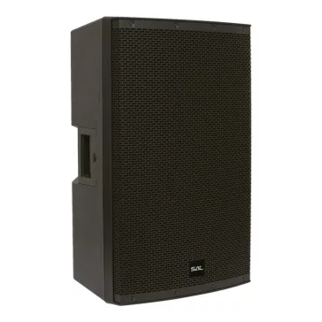   SAL PAP43BT professzionális hangdoboz, 38cm mélysugárzó,  aktív zenekari hangdoboz, Bluetooth, MP3, USB, SD, multimédia lejátszó, digitális kijelző