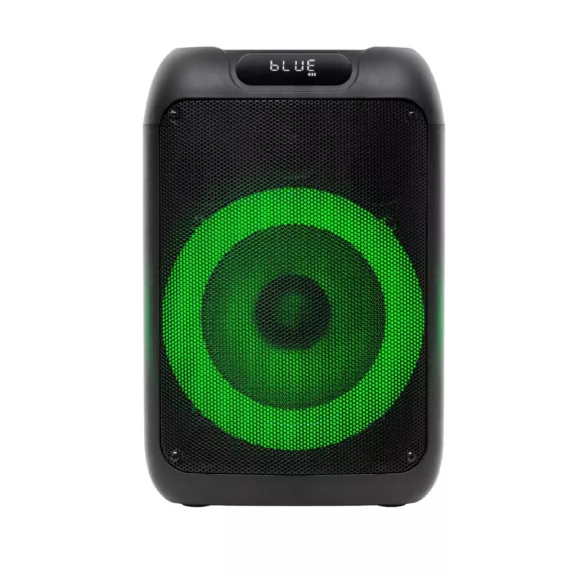 SAL PAR200 hordozható party hangfal, 50W, 2-utas, erőteljes mélyhangzás, Bluetooth, MP3, digitális kijelző, LED fényeffekt SAL PAR200 hordozható party hangfal, 50W, 2-utas, erőteljes mélyhangzás, Bluetooth, MP3, digitális kijelző, LED fényeffekt
