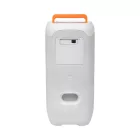 SAL PAR216WH party hangfal, 60 W, 2-utas bassz-reflex, 3 hangszóró, Bluetooth, MP3, digitális kijelző, LED fényeffekt, mikrofonnal