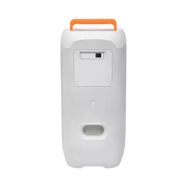   SAL PAR216WH party hangfal, 60 W, 2-utas bassz-reflex, 3 hangszóró, Bluetooth, MP3, digitális kijelző, LED fényeffekt, mikrofonnal