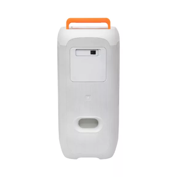 SAL PAR216WH party hangfal, 60 W, 2-utas bassz-reflex, 3 hangszóró, Bluetooth, MP3, digitális kijelző, LED fényeffekt, mikrofonnal
