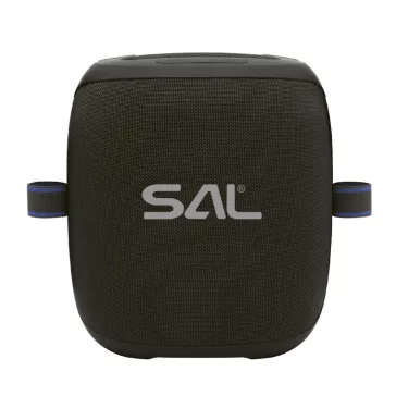   SAL PARCUBE boombox, 100 W, 2db vezeték nélküli mikrofon, 5db hangszóró, LED fényeffekt, IPX6 védelem, bluetooth