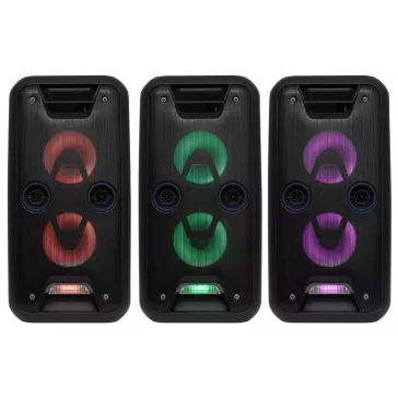   SAL PAR 2200BT hordozható party hangdoboz, 120 W, BT, FM rádió, AUX, MP3 felvétel, automatikus gyorstöltés