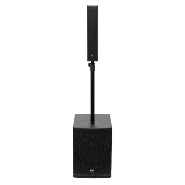   SAL PAS12W243S sztereó professzionális oszlopsugárzó hangrendszer, 800 W, Bluetooth TWS, 9db hangsugárzó, színes képernyő, állvány, DSP hangprocesszor
