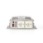 Nedis  24V DC - 230V AC inverter, 1000W, csúcsteljesítmény: 2400 W, akkumulátorsaru csatlakozás