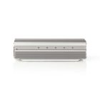 Nedis  24V DC - 230V AC inverter, 1000W, csúcsteljesítmény: 2400 W, akkumulátorsaru csatlakozás
