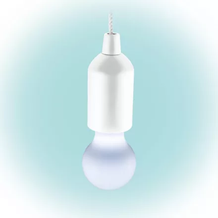 Home PLZ 1/WH zsinórlámpa, 1db hidegfehér LED, beltéri kivitel, 1 méter zsinórhossz