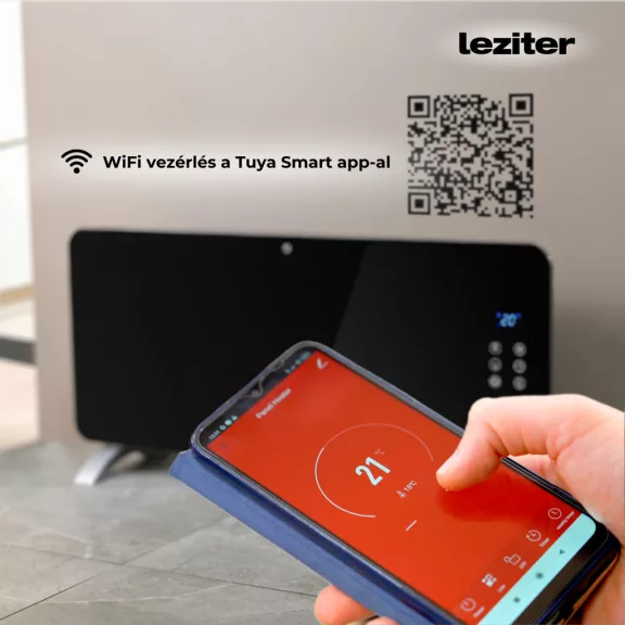 Hekla elektromos wifis okos fűtőtest 1200W/2400W Hekla elektromos wifis okos fűtőtest 1200W/2400W