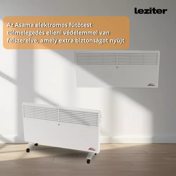 Asama elektromos fűtőtest 1250W/2500W Asama elektromos fűtőtest 1250W/2500W