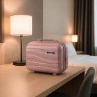 TraveLux Voyager kisméretű kézi bőrönd keményfedeles 26x31x14 cm