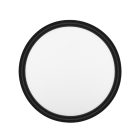 Home RCC1823B LED-es fali/mennyezeti lámpa, 1850 lumen, választható színhőmérséklet, beltéri kivitel, fekete