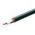 RG 6-32/BK koax kábel, 75 Ohm, PVC és PE szigetelés, réz ér, 32 szál rézharisnya, alumínium + PET fólia, 100m, fekete