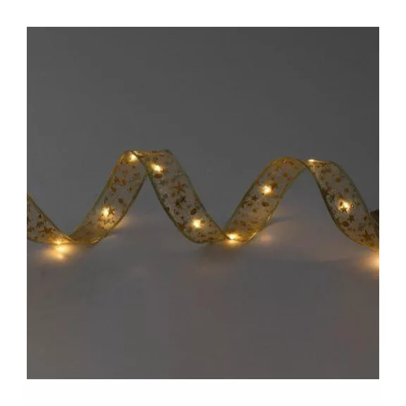 Home RLS15WW LED-es szalag mintákkal, arany színű szalag, 8 funkció, 150db melegfehér LED, 15m hosszú, 5cm széles, adapteres tápellátás, beltéri kivitel Home RLS15WW LED-es szalag mintákkal, arany színű szalag, 8 funkció, 150db melegfehér LED, 15m hosszú, 5cm széles, adapteres tápellátás, beltéri kivitel
