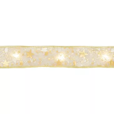   Home RLS5WW mintás LED szalag, 50 db micro LED, kül- és beléri kivitel, 5 m, ismétlődő időzítés, 8 funkció, elemes