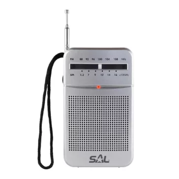   SAL RPC 4 zsebrádió, 2 sávos AM-FM rádió, nagyérzékenységű vétel, AUX