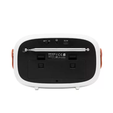   SAL RPR4LCD táskarádió, AM-FM automatikus hangolás, 2x40 programhely, órakijelzés