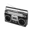 SAL RRT BROOKLYN sztereó kazettás rádiós magnó, Bluetooth, USB, microSD, MP3, felvétel, 4-sávos rádió, multimédia