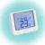SALUS RT520 vezetékes szobatermosztát, Opentherm csatlakozó, kontaktus kimenet, LCD, PIN kód, szerviz figyelmeztető, 5 - 32,5 °C