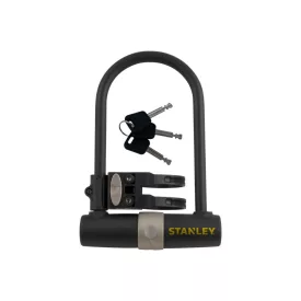   STANLEY S755-201 kerékpár zár, U-alakú, 3 kulcsos, 247 mm hosszúság