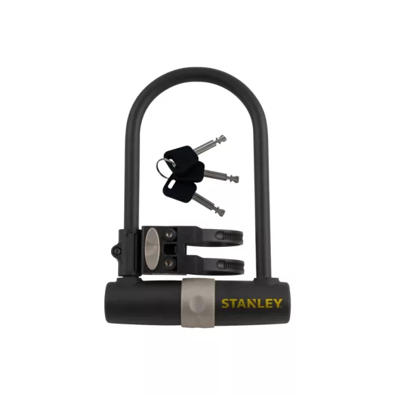 STANLEY S755-201 kerékpár zár, U-alakú, 3 kulcsos, 247 mm hosszúság STANLEY S755-201 kerékpár zár, U-alakú, 3 kulcsos, 247 mm hosszúság