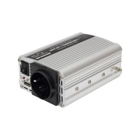   SAL SAI 600USB feszültségátalakító, 300 W, inverter, 500 mA USB töltő, gyermekzár