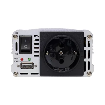   SAL SAI 600USB feszültségátalakító, 300 W, inverter, 500 mA USB töltő, gyermekzár