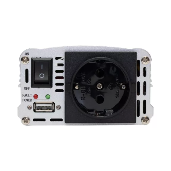 SAL SAI 600USB feszültségátalakító, 300 W, inverter, 500 mA USB töltő, gyermekzár SAL SAI 600USB feszültségátalakító, 300 W, inverter, 500 mA USB töltő, gyermekzár