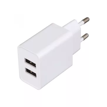   Home SA 24USB hálózati töltő, 2db megosztott USB kimenet, egyidejűleg 2 készülék tölthető