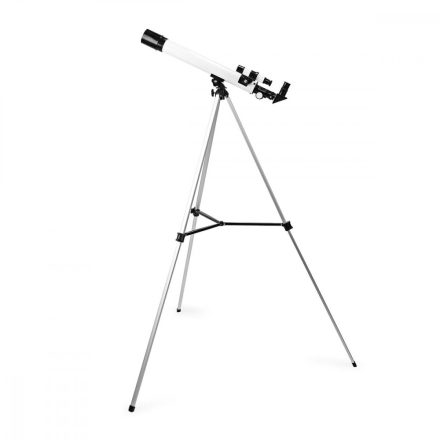 Távcső, teleszkóp 50 mm | Gyújtótávolság: 600 mm | Finderscope: 5 x 24 | Maximális munka magasság: 125 cm | Tripod