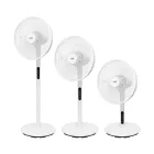 Home SFT40R állóventilátor 3in1, 60 W, 40 cm névleges lapátátmérő, 5 lapát, 4 fokozat, érintőgomb, távirányító, állítható magasság és dőlésszög, LED kijelző