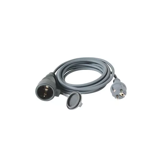 Védőérintkezős KÜLTÉRI lengőhosszabbító, ZÁRÓFEDÉLLEL, 20m- 3X1.5mm2 Védőérintkezős KÜLTÉRI lengőhosszabbító, ZÁRÓFEDÉLLEL, 20m- 3X1.5mm2