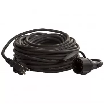  Védőérintkezős KÜLTÉRI lengőhosszabbító, ZÁRÓFEDÉLLEL, 30m,5 mm2 - 