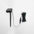 Home SLC100WH szolár fényfüzér, 100db hidegfehér LED, 7m hosszúság, zöld vezeték, kültéri kivitel