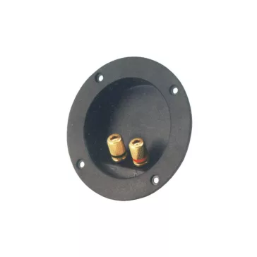   SAL SL 6MG hangfalcsatlakozó, 2 banáncsatlakozó, 105 mm átmérő