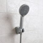 Lili 5 funkciós kézizuhany tömlővel tartóval szürke