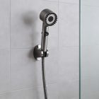 Kori 3 funkciós kézizuhany tömlővel tartóval szürke